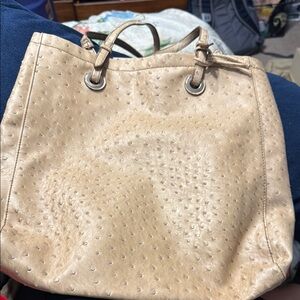 Elegant Tan Tote Bag